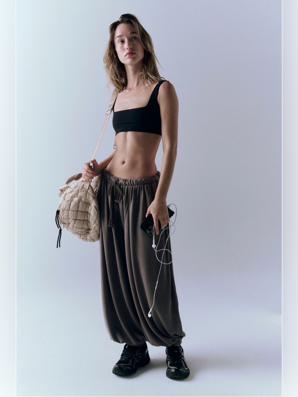 NWT FP Movement Momentum Balloon Pants / Chocolate